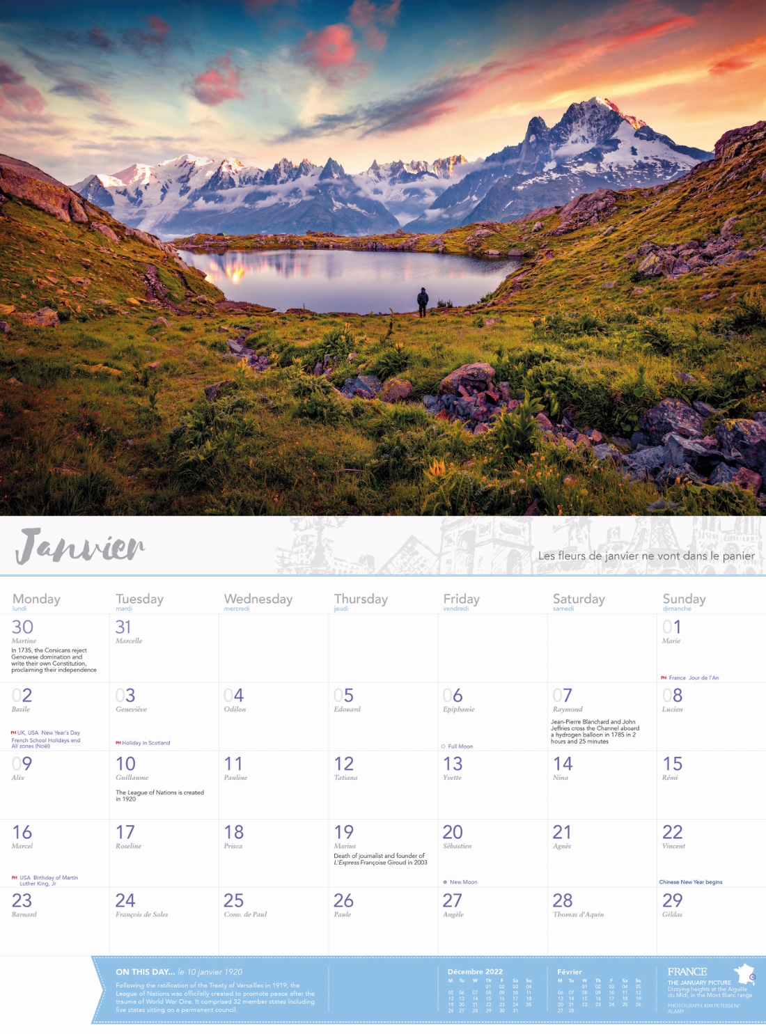 January spread